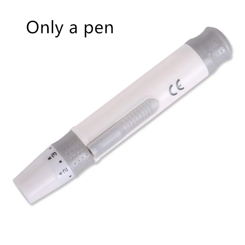 Cofoe ручка в форме ланцета, ручка для забора крови, регулируемое устройство для определения уровня глюкозы в крови для сахарного диабета, уход за здоровьем - Цвет: A pen