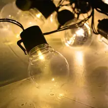 Открытый сад лампа для газона на солнечной энергии светодиодный гирлянды 10/20 светодиодный Глобус лампы патио Солнечный свет просечно-вытяжной сетки на заднем дворе Декор праздничное освещение