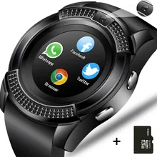 Smart Watch V8 SmartWatch Bluetooth Touch Screen Wrist Watch with Camera/SIM Card Slot, Waterproof Smart Watch DZ09 Y1 VS M2 A1 smart watch dz09 white