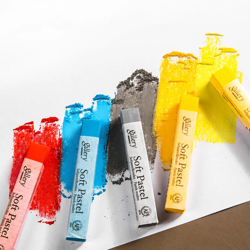 Mungyo Gallery Extra-Fine Soft Pastels - Set di 200 pastelli in legno, colori assortiti