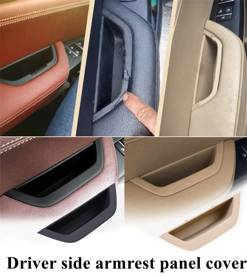 LHD RHD Maniglia interna per porta passeggero aggiornata Sostuzione rivestimento interno per BMW X5 X6 F15 F16 2014-2018  34