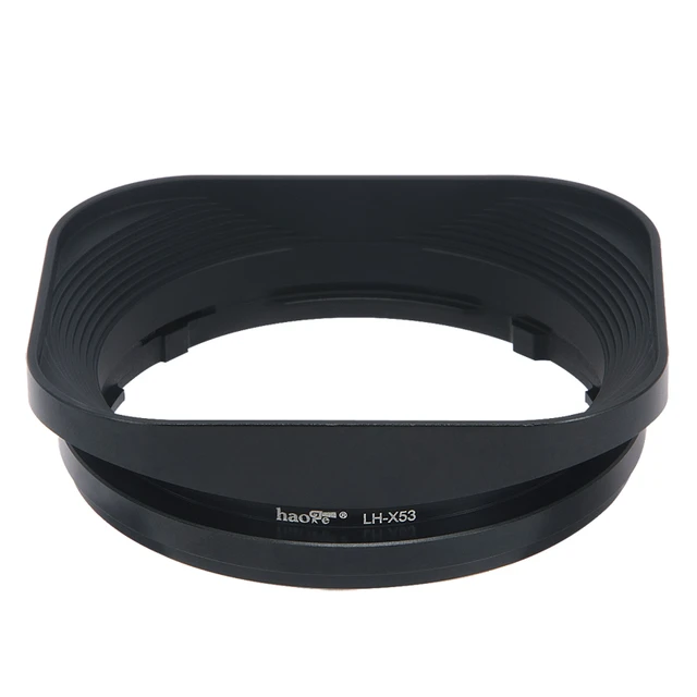 Square Metal Lens Hood Shade For Fujifilm Fuji Fujinon Xf 18mm F2