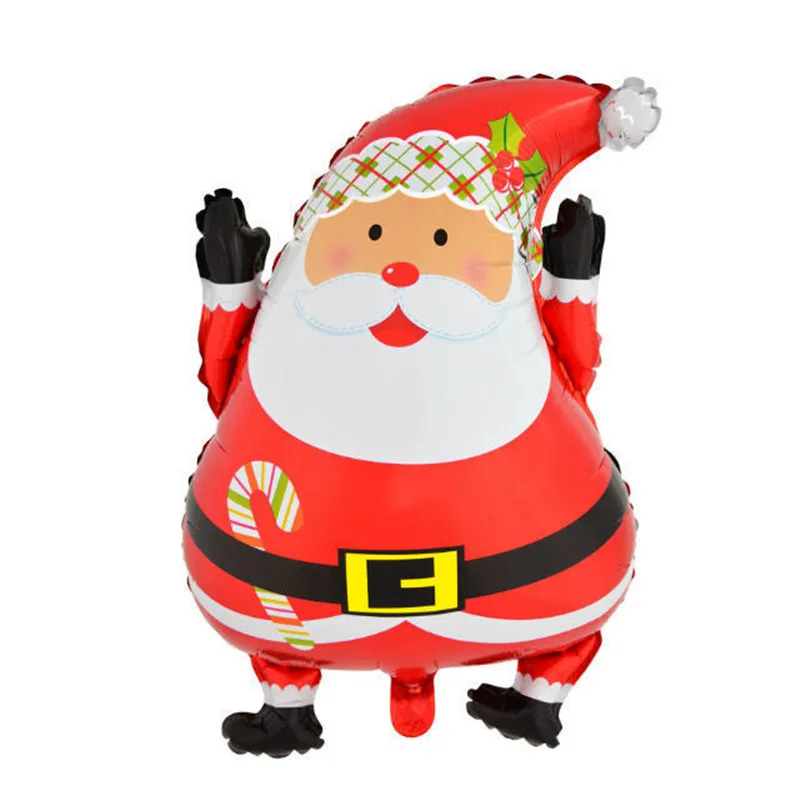 

45 x 63cm New Aluminum Santa Claus Foil Balloons Wedding Party Ornament Supplies New Year Xmas Gifts Merry Christmas Decors