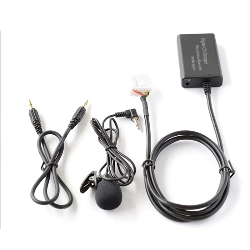 Bluetooth Audio Adapter Hands-Free USB AUX Bluetooth-Compatible Car Digital Music Cd Changer For Honda Accord Civic
