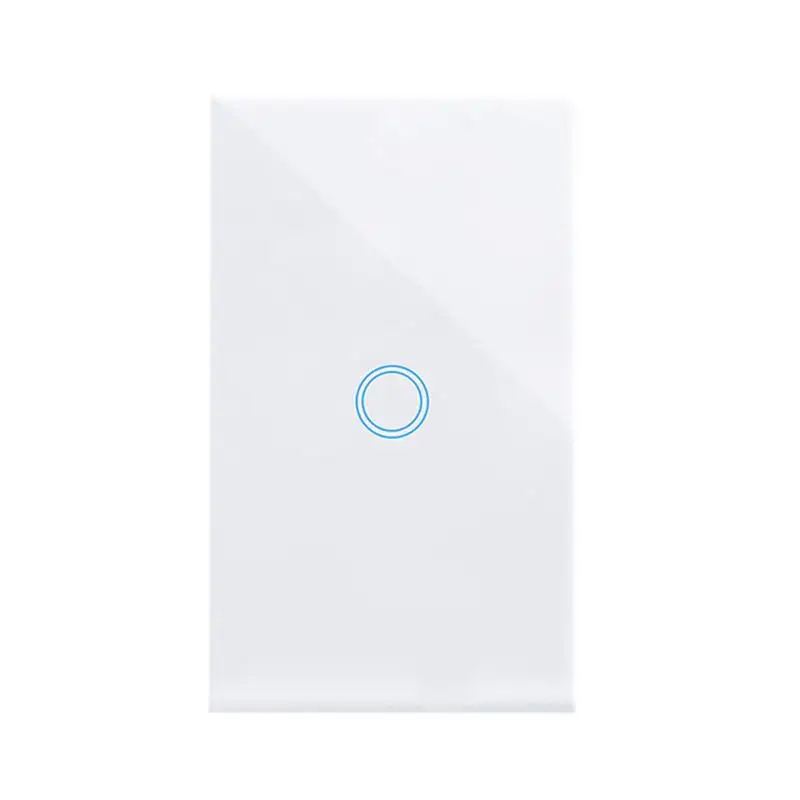 1 Pc 10A Smart Switch Wifi Wireless Touch Switch With Tempered Glass Panel Home LED Light Wall Switch (1/2/3 Gang) 1 Pc 10A Smart Switch Wifi Wireless Touch Switch With Tempered Glass Panel Home LED Light Wall Switch (1/2/3 Gang)