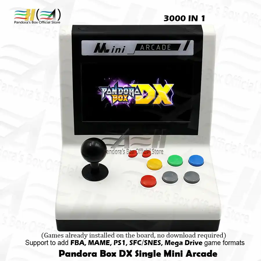 2021 Pandora Box DX 3000 in 1 single mini arcade retro bartop arcade joystick Can save game progress High score record 3d tekken 2021 Pandora Box DX 3000 in 1 single mini arcade retro bartop arcade joystick Can save game progress High score record 3d tekken