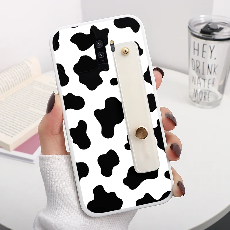 Fundas For Samsung Galaxy S9 S 9 Plus Coque Dinosaur Case For Samsung S9Plus Wrist Strap Holder Soft Silicone Back Cover 6.2" best case for samsung