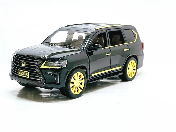 Модель автомобиля из 1:24 сплава внедорожная модель дорожного транспортного