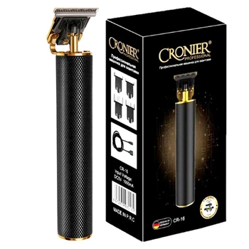 

Professional men hair trimmer beard electric hair clipper barber hair cutting machine edge outlines finishing rechargeable kits