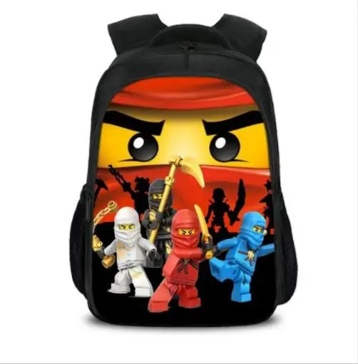 as pictures Детские школьные сумки ninjago, школьный рюкзак для мальчиков, сумка для книг с принтом игр, рюкзак для подростков, sac a dos enfant - Цвет: as pictures