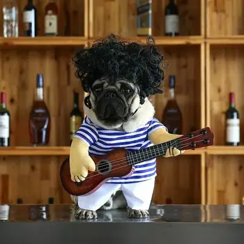 

Funny Pet Clothes Cosplay Pirate Dog Cat Halloween Party Cute Comfort Costume Clothing For Small Medium Dog Corsair Dressing Up