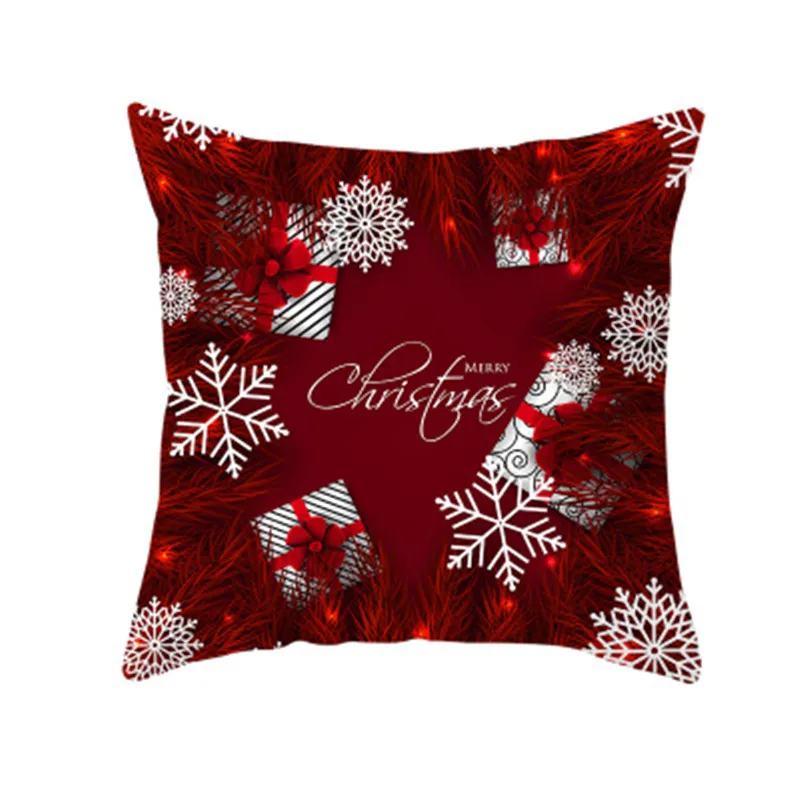 Веселое Рождество Наволочка для подушки наволочка для дома Рождественские украшения подарки Рождественский Декор счастливый год 5z - Цвет: HH293-10