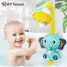 Jouets de bain pour bébé, modèle d'éléphant, robinet de douche, jet d'eau électrique, jouet pour enfants, jouets de bain pour bébé