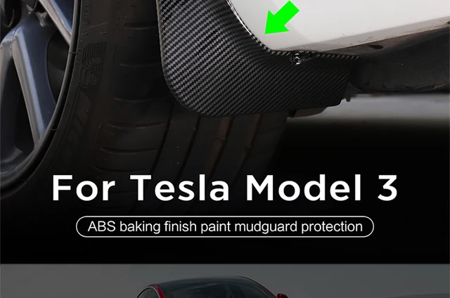 Mud Flaps for Tesla Model 3+ Highland 2024 Model Y 2021 2022 2023 Mudflaps  Splash Guards Mudguards Front Rear Fender Protector - AliExpress