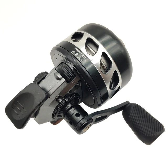 Slingshot fishing Reel Spinning Hand reel 4.0:1Gear Ratio 6BB