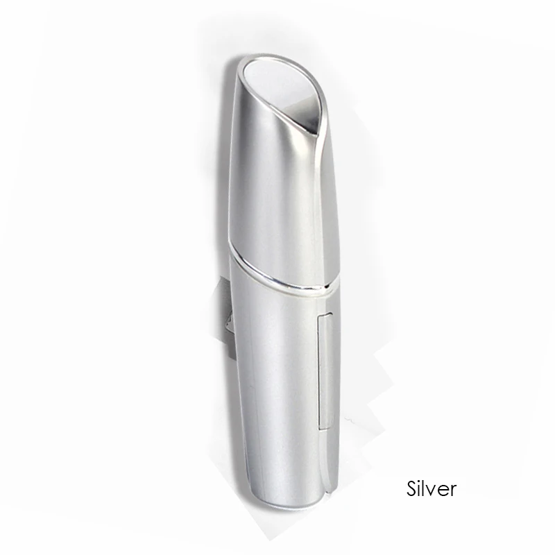 silver Мини женский эпилятор безболезненный инструмент для ротовой полости удаление волос USB Аккумуляторный Эпилятор бритва - Цвет: silver
