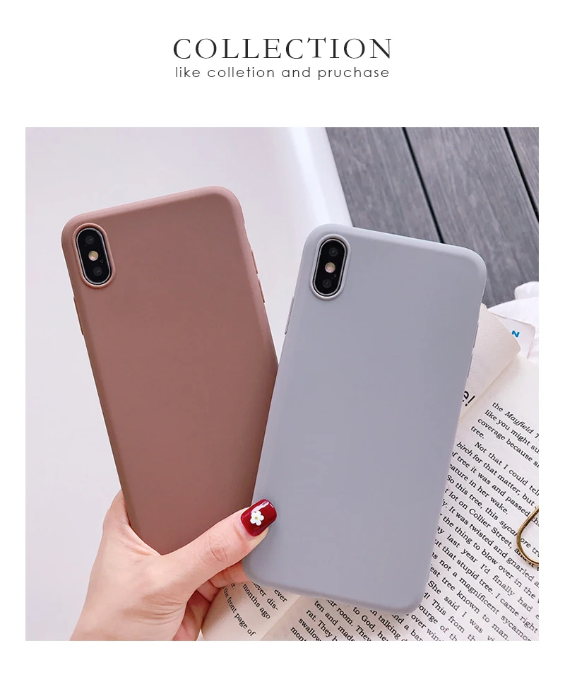 Soft Silicone Case For Samsung Galaxy A6 A9 A7 A70 A60 A50 A40 A30 A20S A10S M20 M30 M40 S8 S9 S10 Plus Candy Color Cover