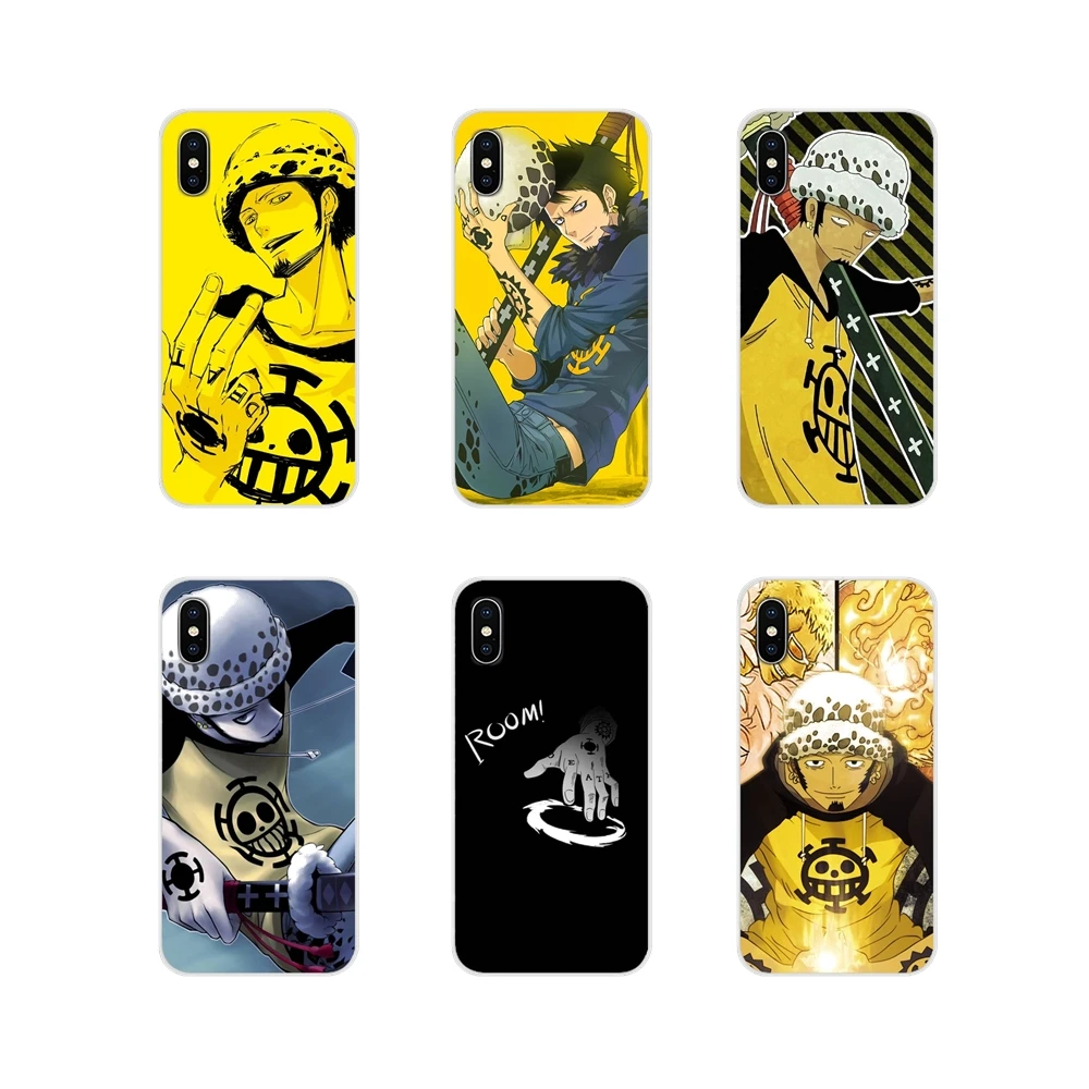 Anime One Piece Trafalgar Law For Samsung A10 A30 A40 A50 A60 A70 M30 Galaxy Note 2 3 4 5 8 9 10 PLUS TPU Transparent Case Cover | Мобильные
