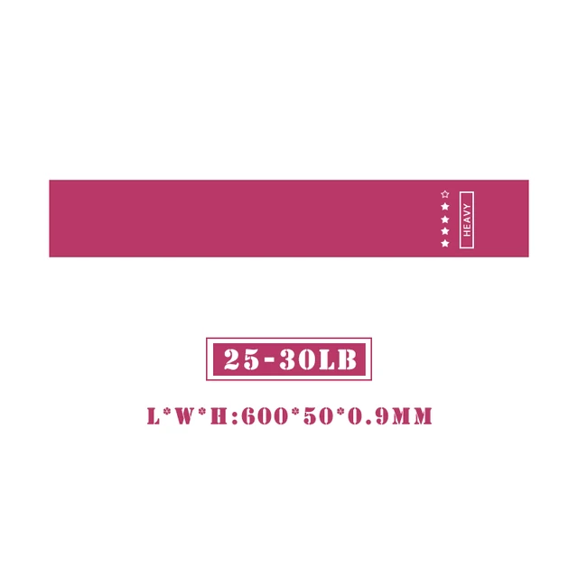 Yoga Resistance Rubber Bands For Fitness 5 Level Workout Elastic Bands Expander Pilates Sports Training Crossfit Gym Equipment Light purple