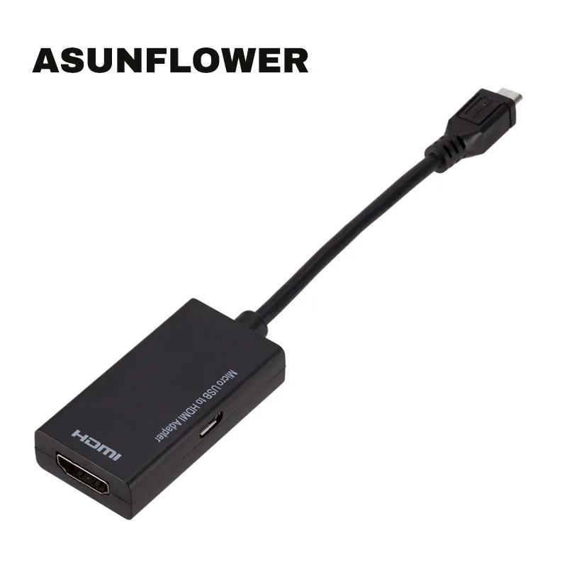 MHL Micro USB к 1080P HDMI кабель адаптер для Android телефон экран литой ноутбук с HDTV HD HDMI адаптер Micro USB к кабель HDMI