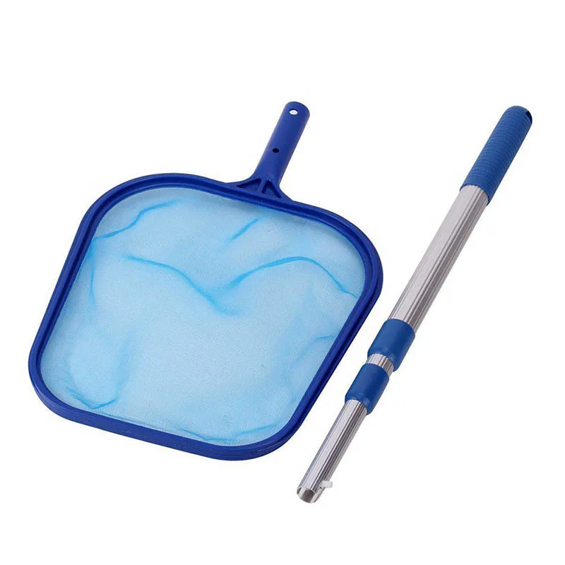 

Pool Leaf Cleaning Net Skimmer with Telescopic Pole Detachable for Spa Koi Fish Pond Tub Cleaning SLC88