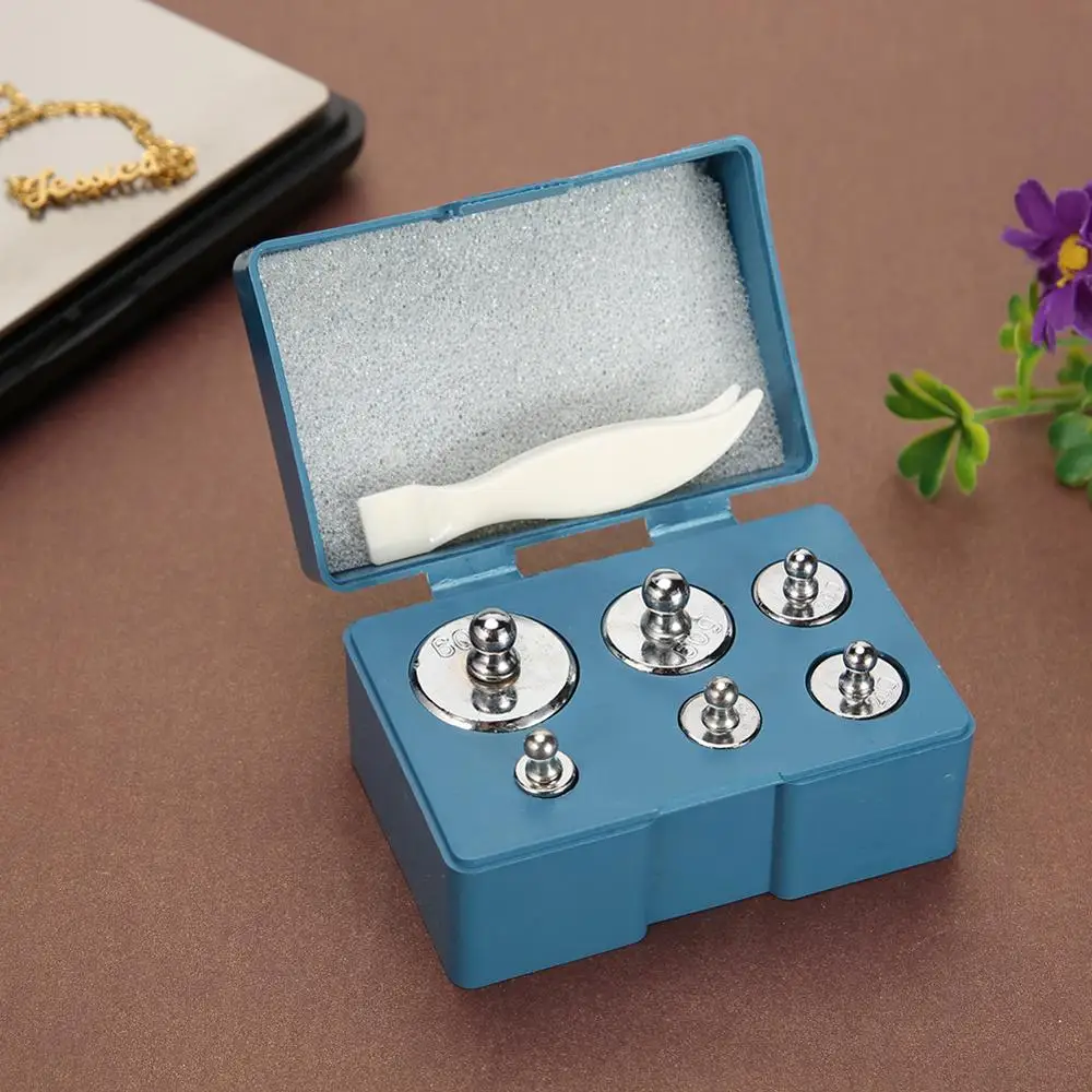 6 шт./компл. точные Калибровочные весы граммов для ювелирных изделий кухонные