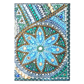 

DIY Special Shaped Diamond Painting Leather Butterfly DIY Craft Cross Embroidery Eco-friendly Passport Cover Embroidery