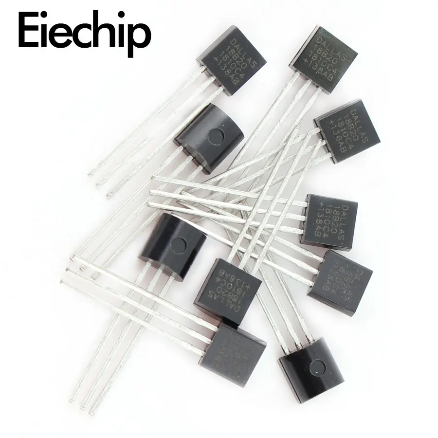 Датчик температуры от DS18B20 до 92 10 шт. чип 18B20 TO92 для Arduino цифровой термометр Холла