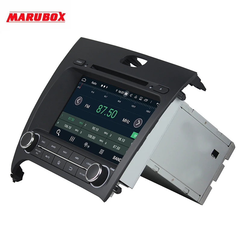 Штатная магнитола для Kia Cerato, K3, Vanguard, MARUBOX KD8051,Штатное головное устройство для Киа Cerato, K3 2013-, Android 9.0,Восьмиядерный процессор,встроенный DSP,IPS экран, Встроенная 64GB