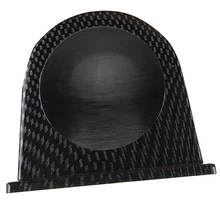 2 дюйма углеродное волокно стиль автомобиля одно отверстие Калибр приборной панели метр крепление Pod держатель универсальный для всех транспортных средств Тахометр крышка