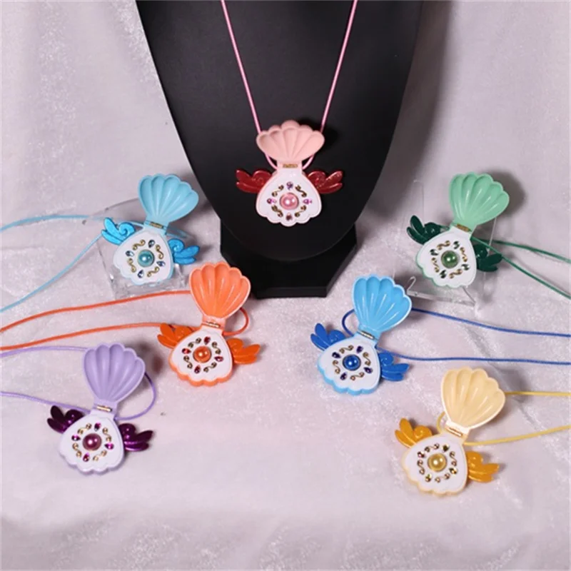 cute halloween costumes New Design Mermaid Melody Pichi Pichi Pitch Lucia Nanami Rina Toin Hanon Hosho Cosplay Pearl Shell Necklace Rings Cosplay Props cat woman costume