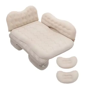 

1PCS Universal Car Inflatable Bed Protable Camping Air Mattress With 2 Air Pillows Universal SUV