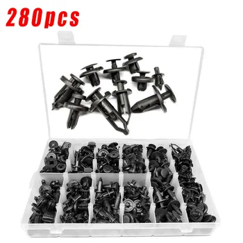 

Bumper Fastener Clips With 5pcs Tool Nylon Accessories Auto Interior Car