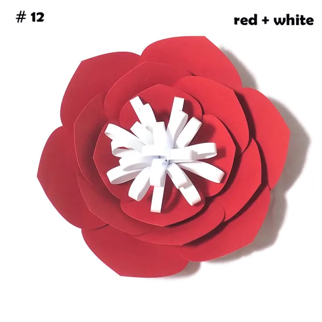 Elegant White Paper Flower Wall Art