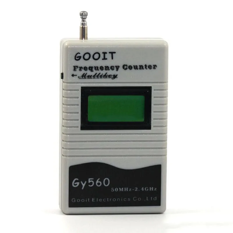 GY560 счетчик частоты мини ручной счетчик для двухстороннего радиоприемопередатчика GSM 50 МГц-2,4 ГГц ЖК-дисплей