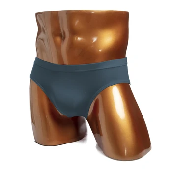 

LELINTA Men Briefs Ice Silk Seamless Briefs Low Waist Breathable Man Underpants Silk Slip Mens Underwear Shorts M-2XL