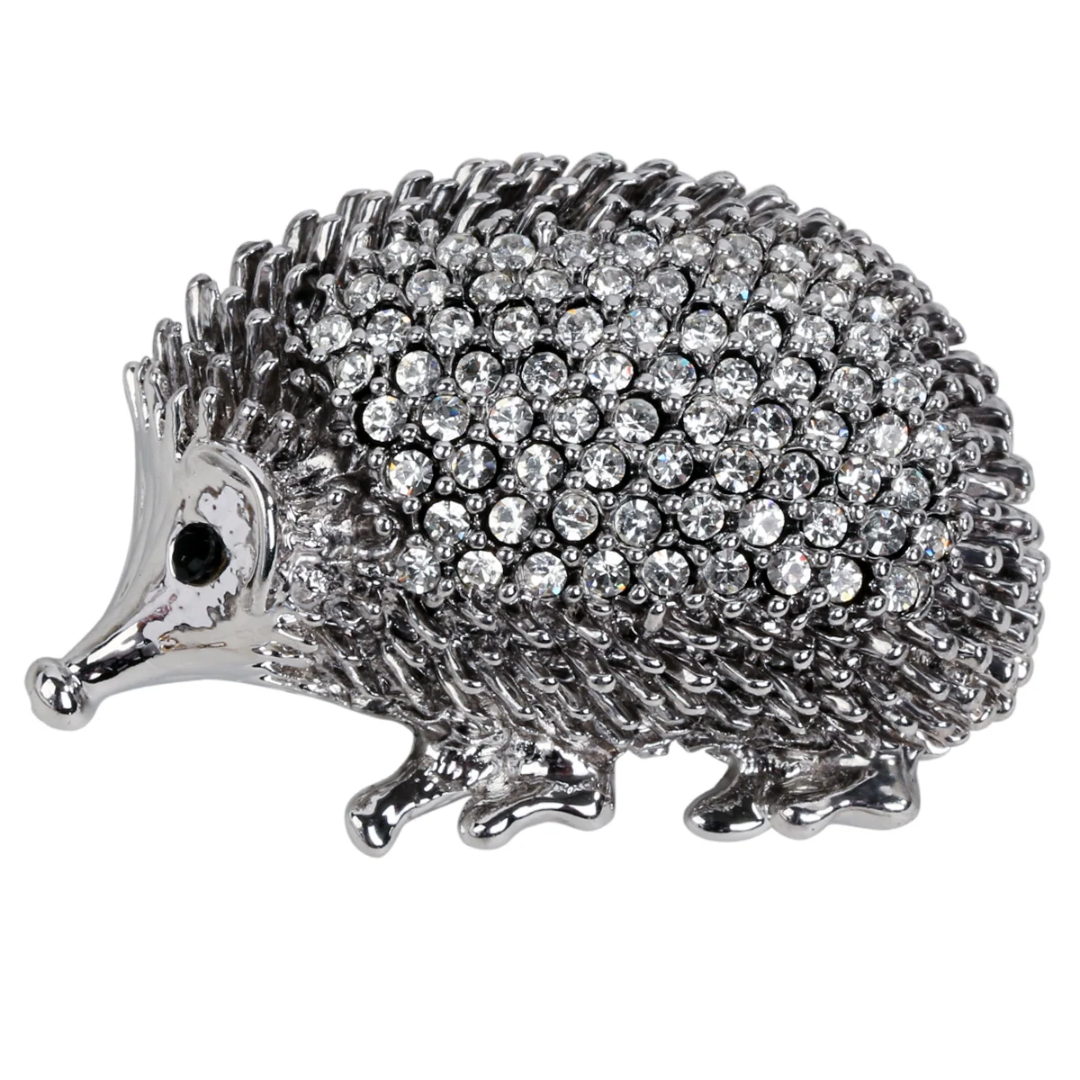 Милая брошь в виде Ёжика из Porcupine золотистые и Серебристые подвески животного