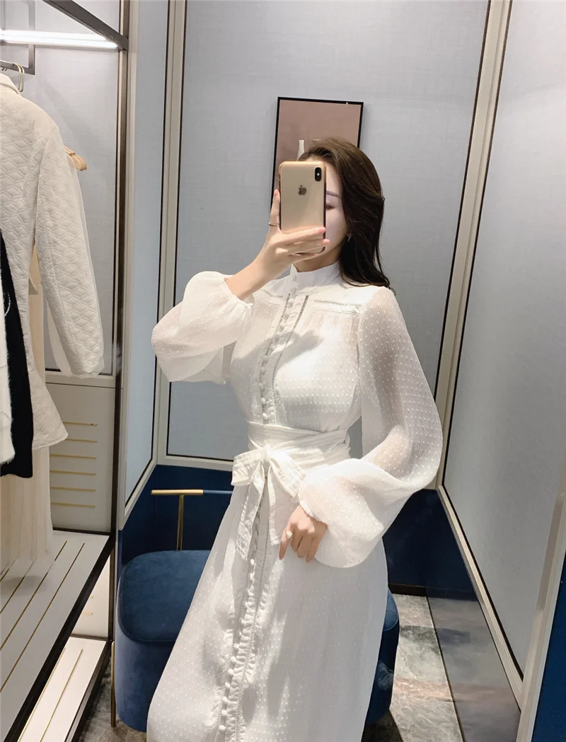 Весенние дизайнерские Ruched плиссированные прямые укороченные штаны Длина платье Однобортный легко отстегивающимися пуговицами вечерние платья с Sahes Повседневное работы Vestid