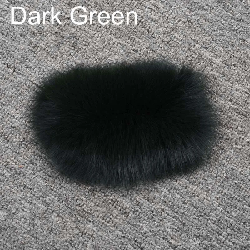 Dark Green Новые зимние женские пальто с воротником-стойкой из натурального Лисьего меха женские толстые теплые короткие меховые куртки модная верхняя одежда S7585 - Цвет: Dark Green