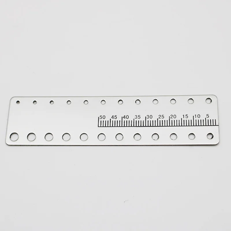 1 PC High Quality Dental Instrument Stainless Steel Endo Ruler Span Measure Scale Endodontic Dental Material  (3)