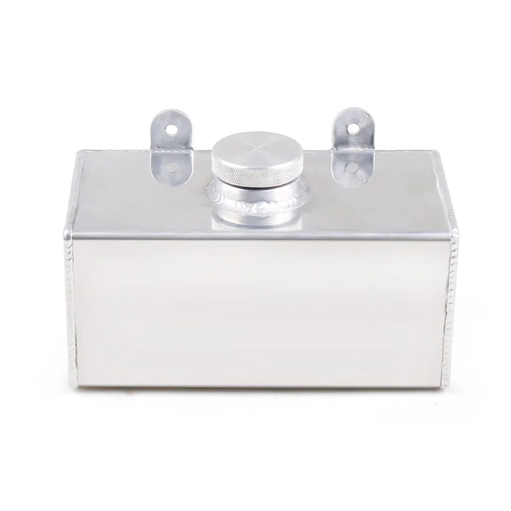 Windscreen Washer Bottle 2l Aluminium Alloy Mirror Polished for Intercooler Spray