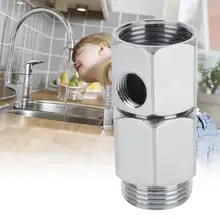 G3/4in цинковый сплав воды вход плоский разъем очиститель воды Фитинги Аксессуары