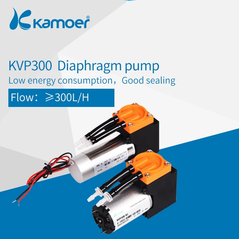 Микродиафрагменный Электрический Воздушный Насос Kamoer KVP300 с двигателем