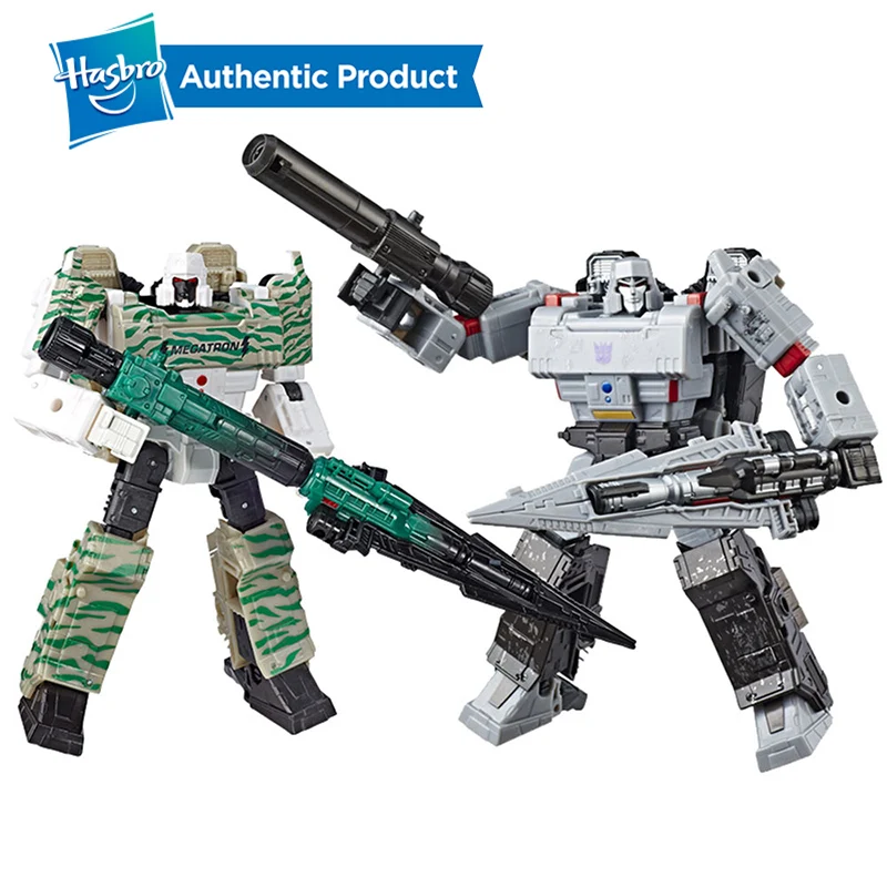 

Hasbro Transformers Toy Generations War for Cybertron Siege Voyager Class WFC-S12 and WFC-GS01 Megatron Robot