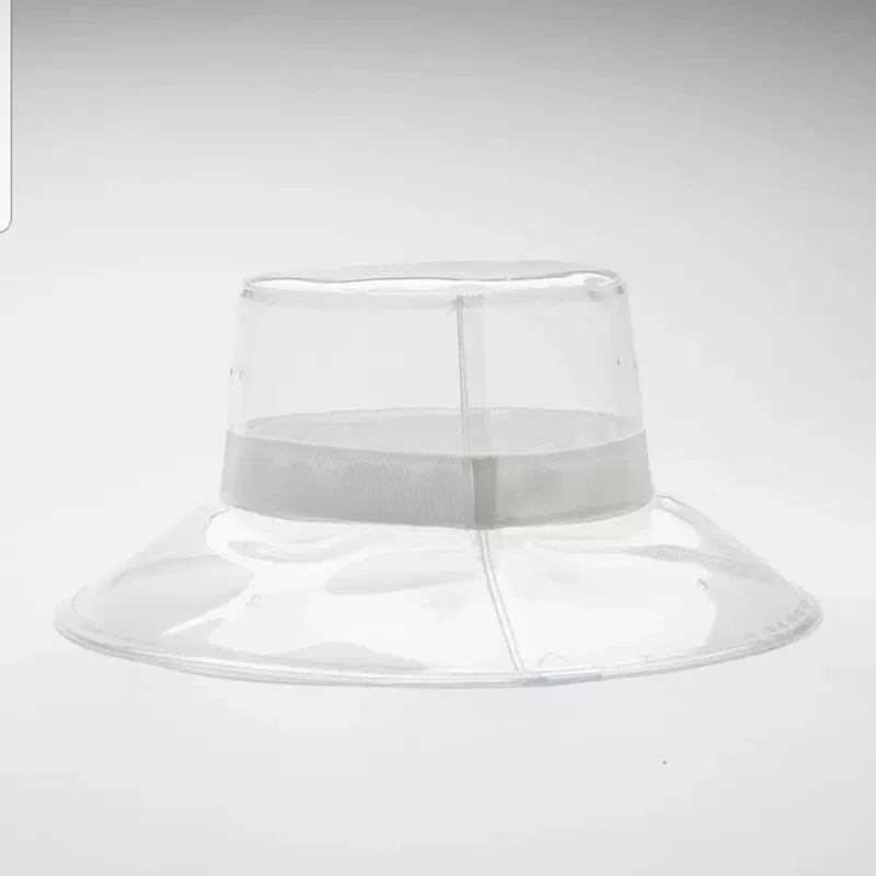 2 Visières Transparentes Pour Imperméable - Protection Faciale Anti-pluie Pour Casquette Et Chapeau