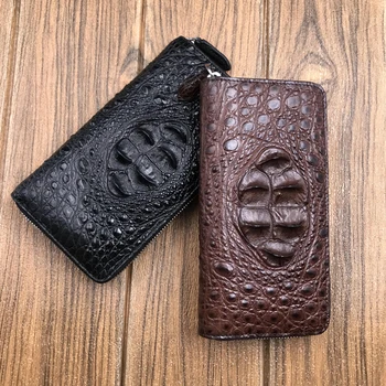 

L0566 original quality real leather luxury handbag men famous brands High Quality New style fashionable men's Wallet