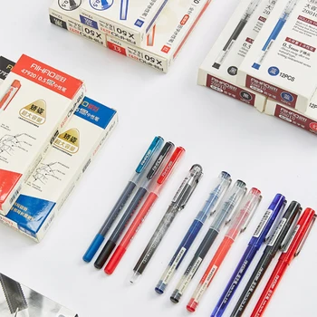 

Large-Capacity Gel Pen, Signature Pen, Student Water-Based Pen, Bullet Point Red Pen, Blue Black Pen, Office Supplies