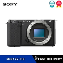 

SONY ZV-E10 Alpha ZV-E10 - APS-C Interchangeable Lens Mirrorless Vlog Camera Body + 16-50mm Zoom Lens