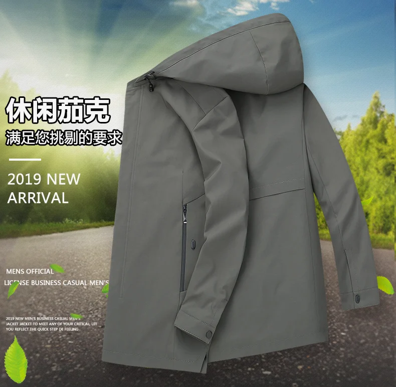 Jacket Men's New Men Coat Big Size 3XL 4XL 5XL 6XL 7XL 8XL 10XL Business Fashion Casual Male Jackets spring and autumn