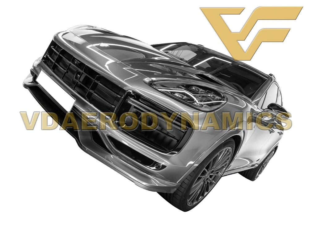 Подходит для 17-20 9YA Porsche Cayenne VAD-TR полный комплект для тела передняя губа задняя губа диффузор